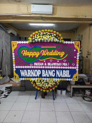 Papan Bunga Sepiring Nusantara Cibinong
